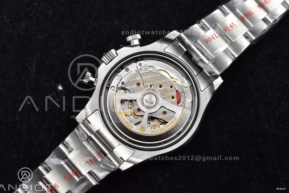 SH4131 Dial Black Durable Silver 1:1 Daytona Edition QF 126509 on 794 Bracelet V SS Best 0809
